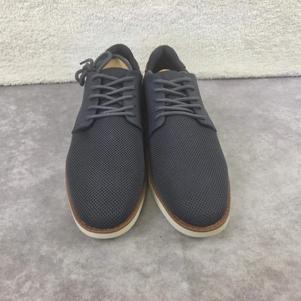 Dr. Scholls Sync Knit Navy Mens Oxford Sneakers H5019M3400 Size 9 M